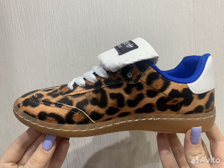 Кроссовки - кеды Wales Bonner x Adidas leopard