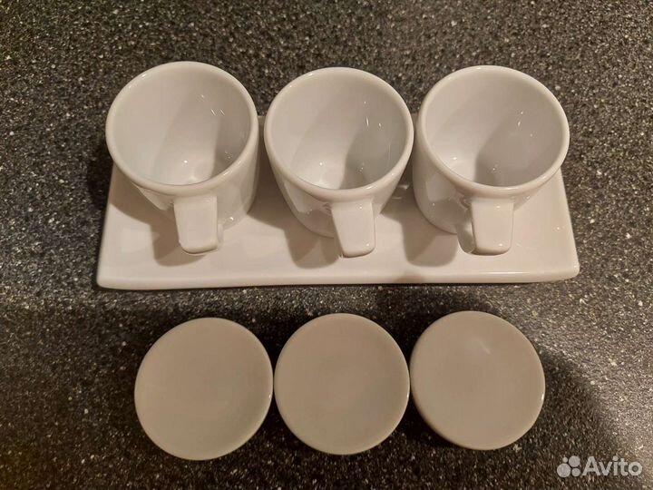 Чашки кофейные с крышкой Schonwald