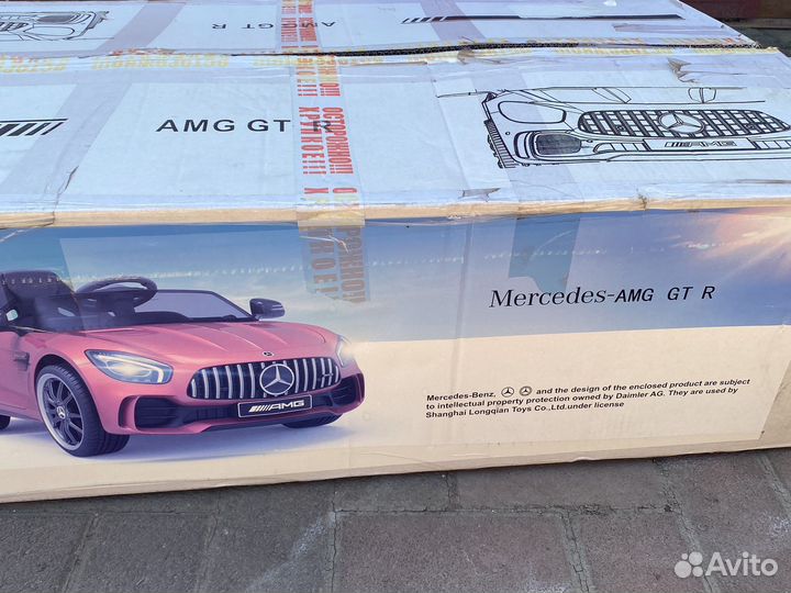 Детский электромобиль mercedes