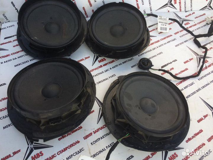 Комплект колонок мерседес w211 с пищалками