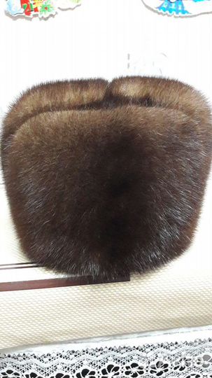 Шапка норковая, обманка