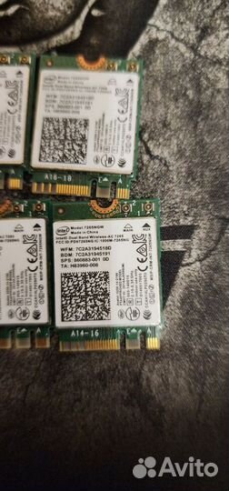 Новый M.2 wifi + bluetooth адаптер Intel 7265NGW