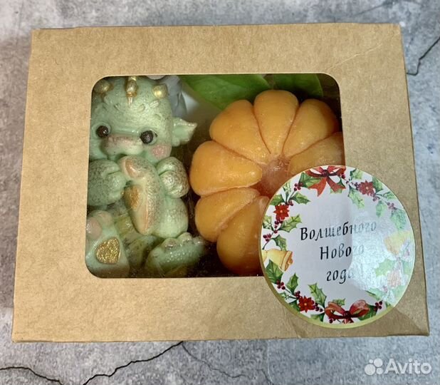 Мыло ручной работы Дракон (символ 2024)