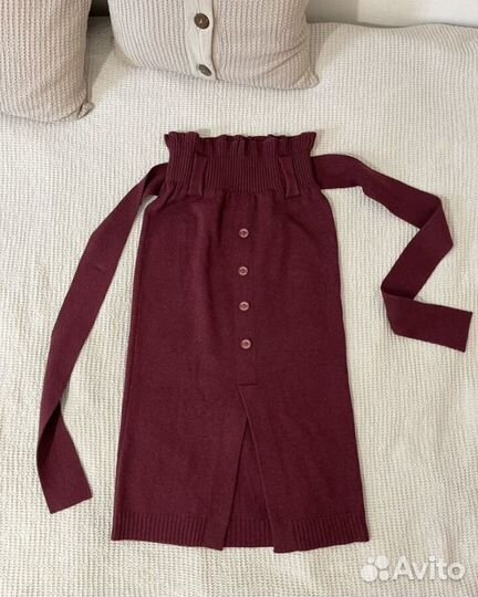 Юбка шерсть brusnika