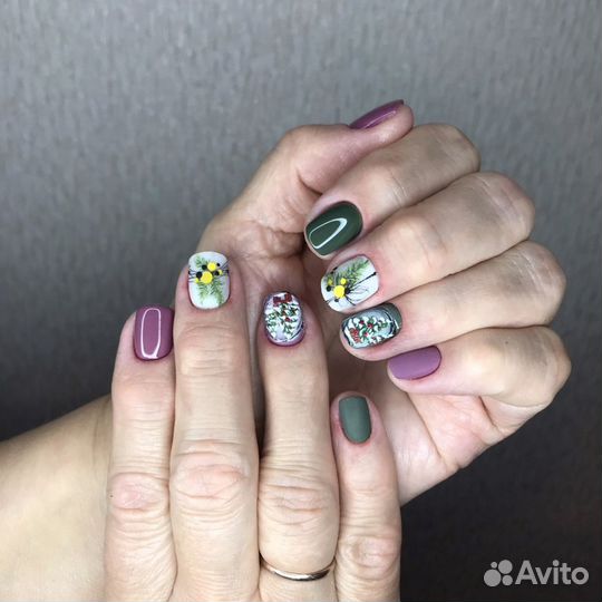 Педикюр обрезной Лечение грибка. Маникюр