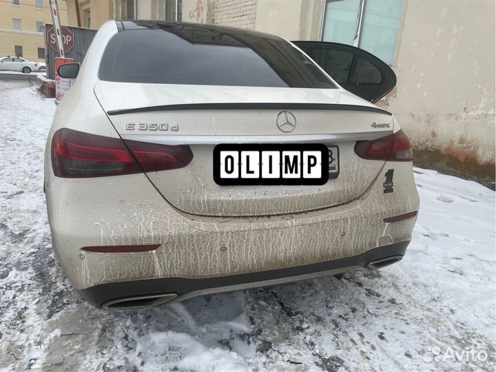 Спойлер на крышку багажника Mercedes E class w213