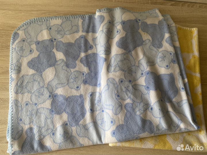 Флисовый плед детский 110X140