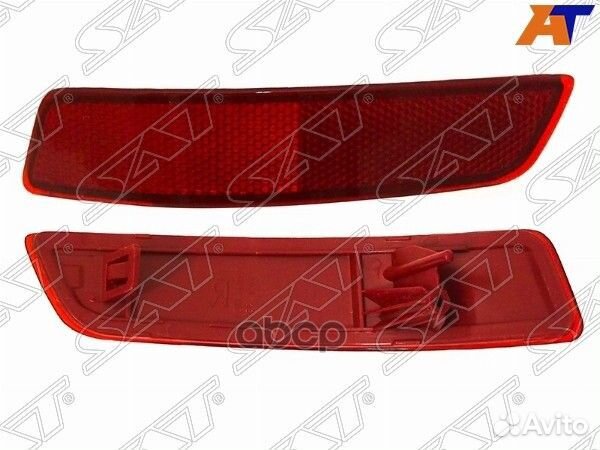 Отражатель в задний бампер toyota corolla 13-18