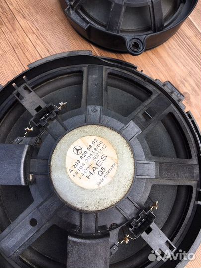 Дверные колонки Mercedes W203