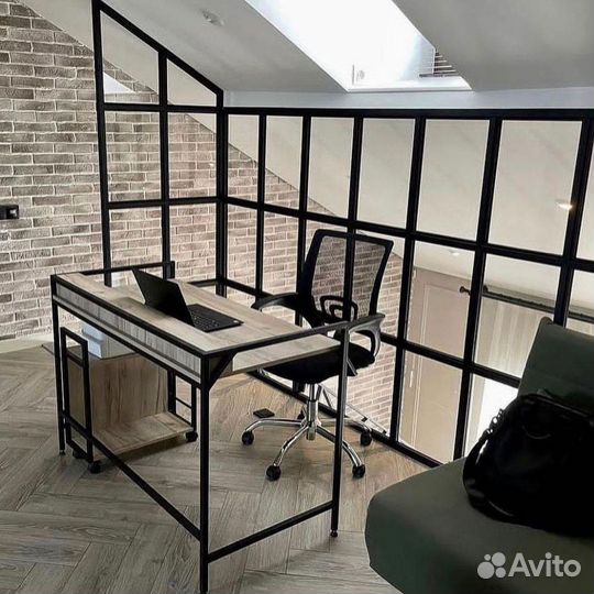 Перегородка матовая