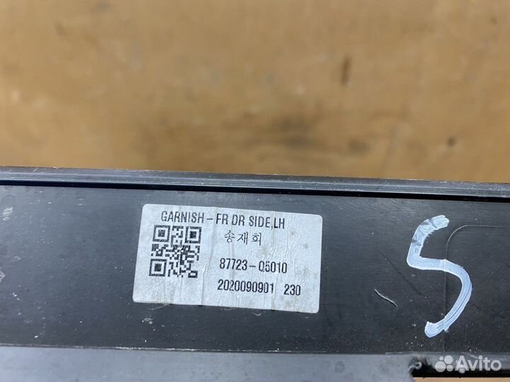 Накладка двери передней левой Kia Seltos 2019+