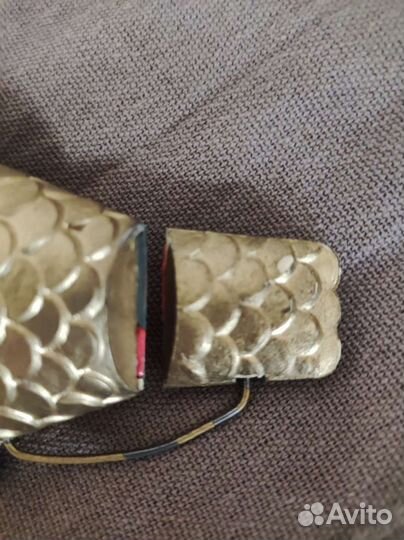 Игрушка СССР рыба 60-е годы