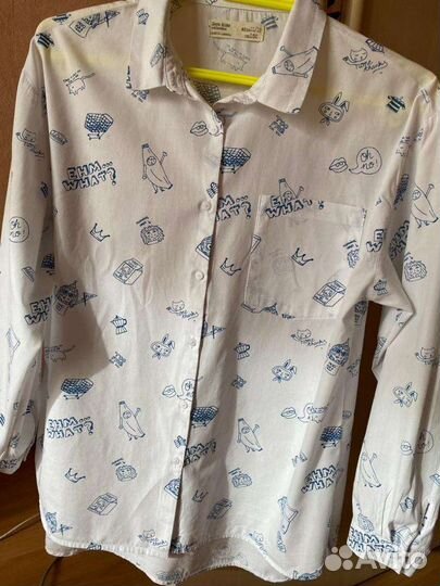 Рубашка девочке zara 11-12 лет 152 см