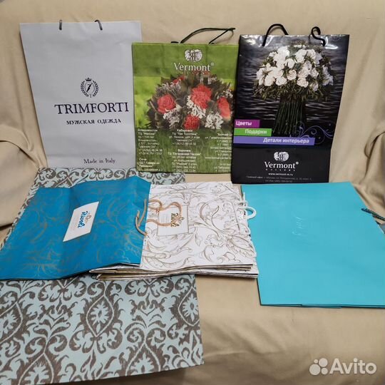 Брендовые пакеты новые