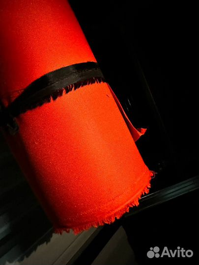 Тентовый материал оксфорд пвх д600 оранжевый