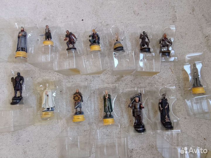 Шахматные фигурки властелин колец