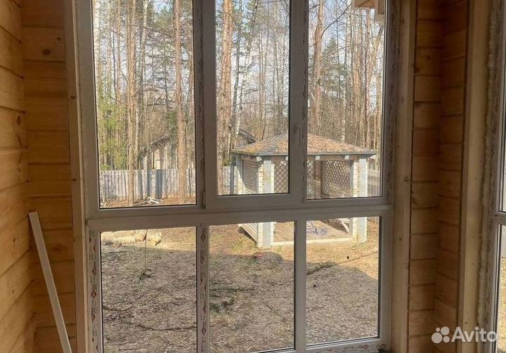 Остекление окон и балконов пвх