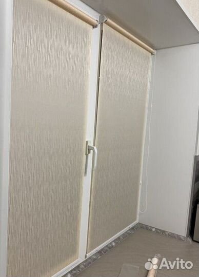 Рулонные шторы зебра в коробе M8083