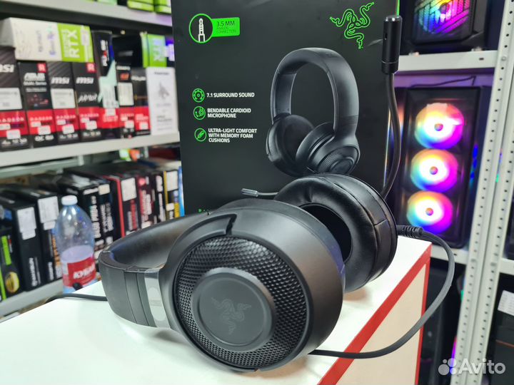 Игровые наушники Razer Kraken X Lite