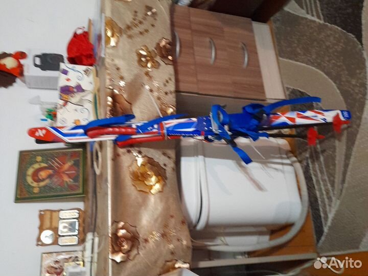 Горные лыжи детские 100 см