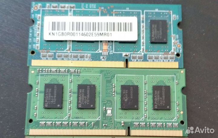 Оперативная память для ноутбука 1 гб