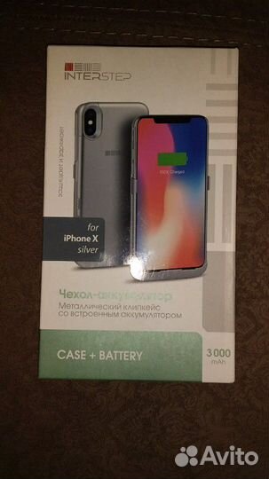 Чехол-аккумулятор на iPhone X