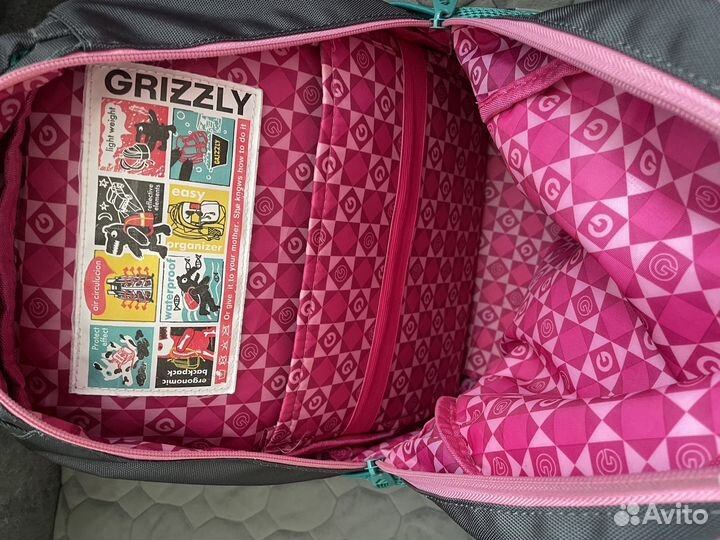 Рюкзак школьный для девочки grizzly
