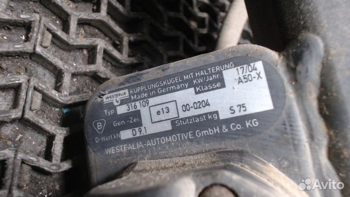 Устройство прицепное (фаркоп) Renault Laguna, 1998