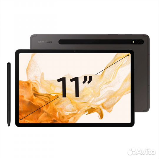 Samsung Galaxy Tab S8 5G 128GB, новые (Ростест)