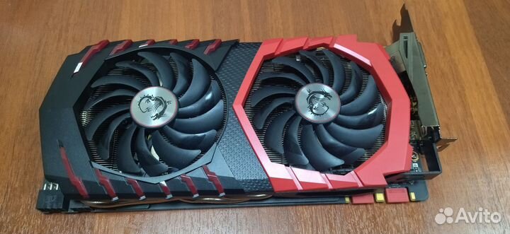 Видеокарта msi Geforce gtx 1070 ti gaming 8gb