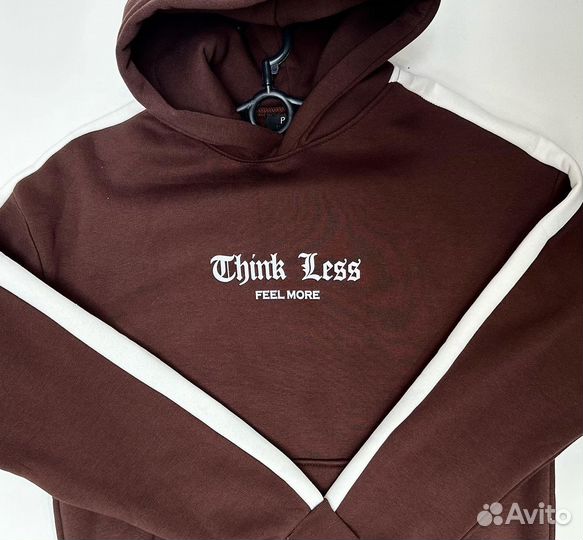 Флисовый костюм мужской в наличии цвет коричневый