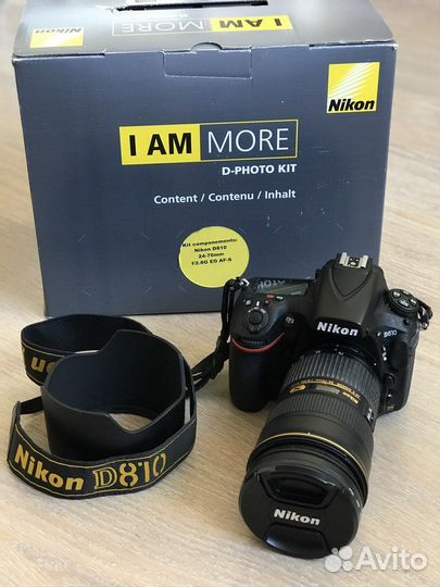 Nikon d810 kit AF-S 24-70 2.8G