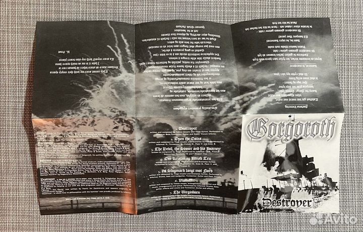 Gorgoroth - Destroyer or about CD Germany