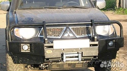 Передний силовой бампер Mitsubishi L200 OJ 02.120