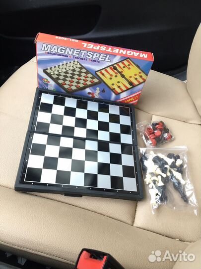 Шашки, шахматы, нарды 3в1