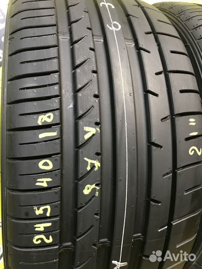 Dunlop SP Sport Maxx 050+ 265/35 R18 и 245/40 R18 97Y