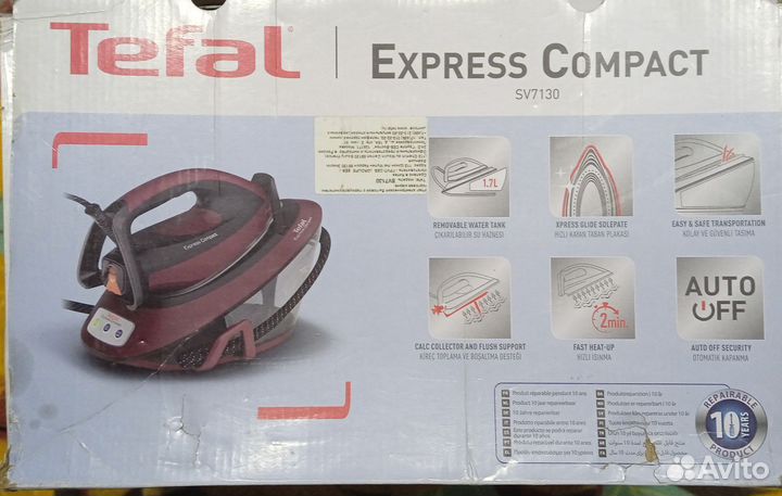 Парогенератор tefal новый