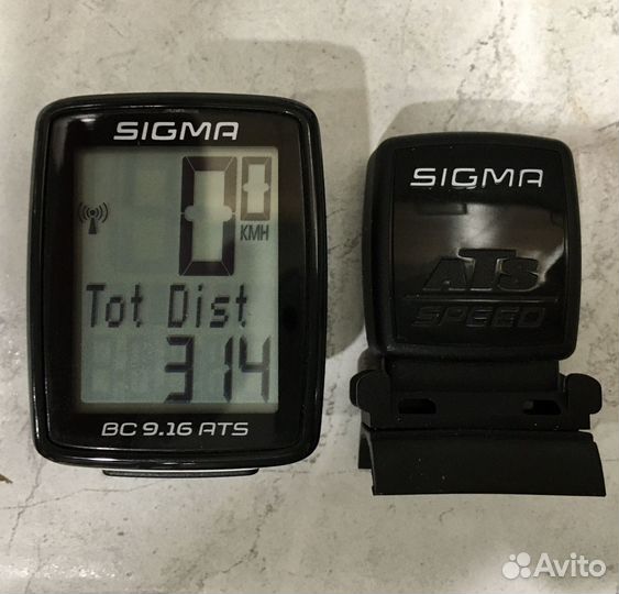 Велокомпьютер беспроводной Sigma BC 9.16 ATS