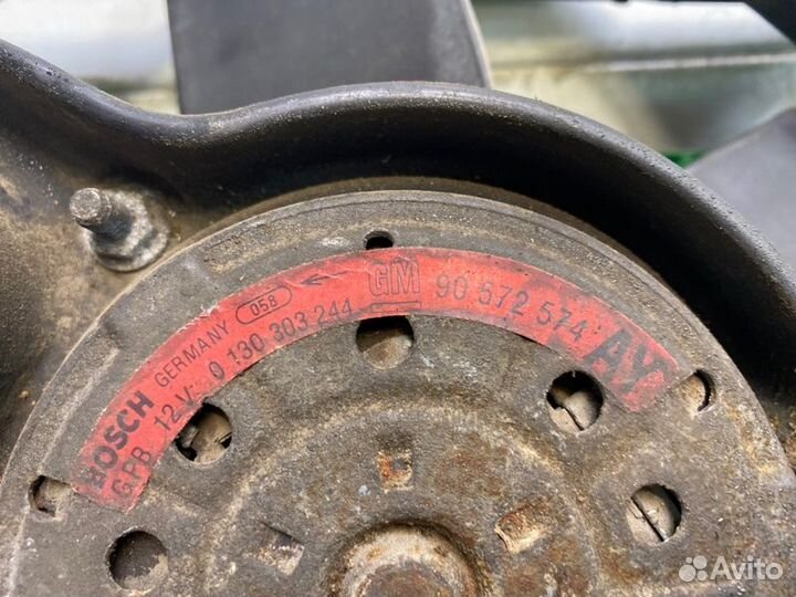 Вентилятор радиатора Opel Tigra A X14XE 1999