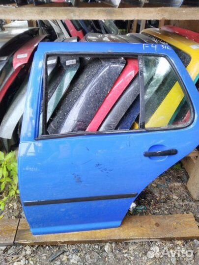 Дверь задняя левая Volkswagen Golf 4 1J 1998-2004