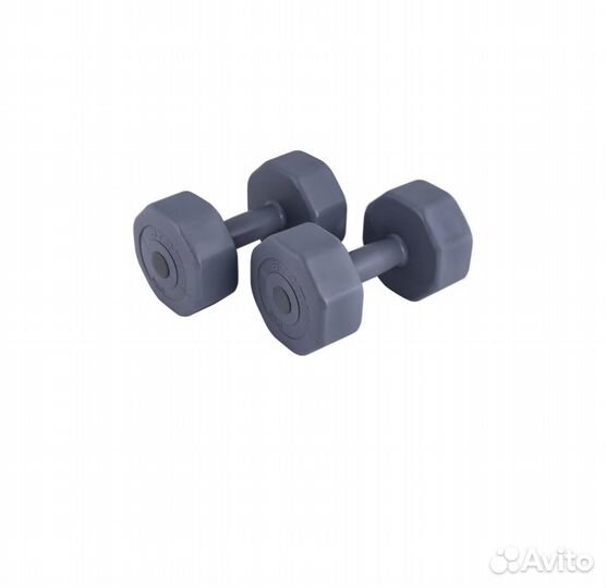 Виниловые гантели atemi AD0210, 5 кг, 2 шт