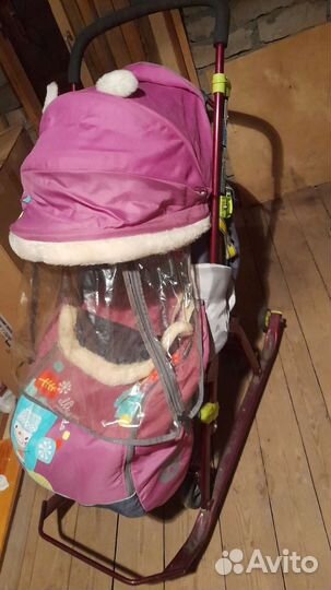 Детские зимние санки