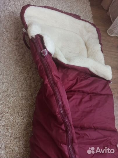 Зимний конверт в коляску