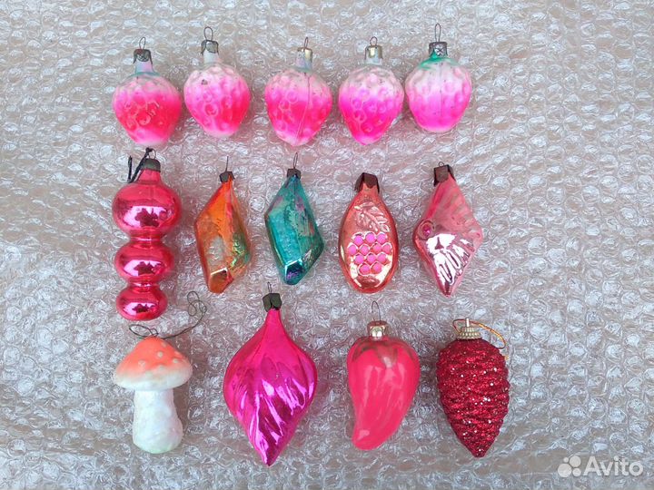 Елочные игрушки СССР