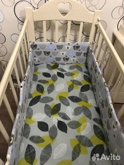 Бортики в кроватку