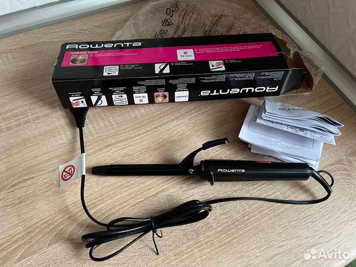 Плойка для завивки Rowenta Curling Tong CF2119F0