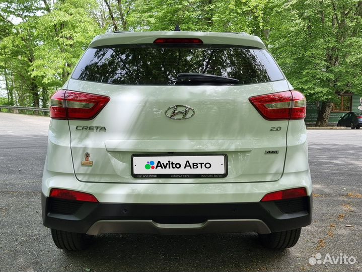 Hyundai Creta 2.0 AT, 2018, 37 000 км