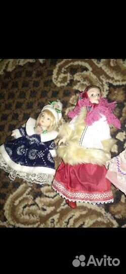 Куколки фарфоровые
