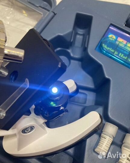 Микроскоп детский + набор для опытов