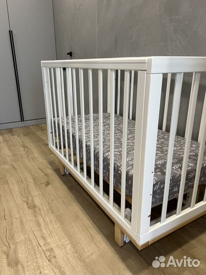 Кроватка детская happy baby mirra